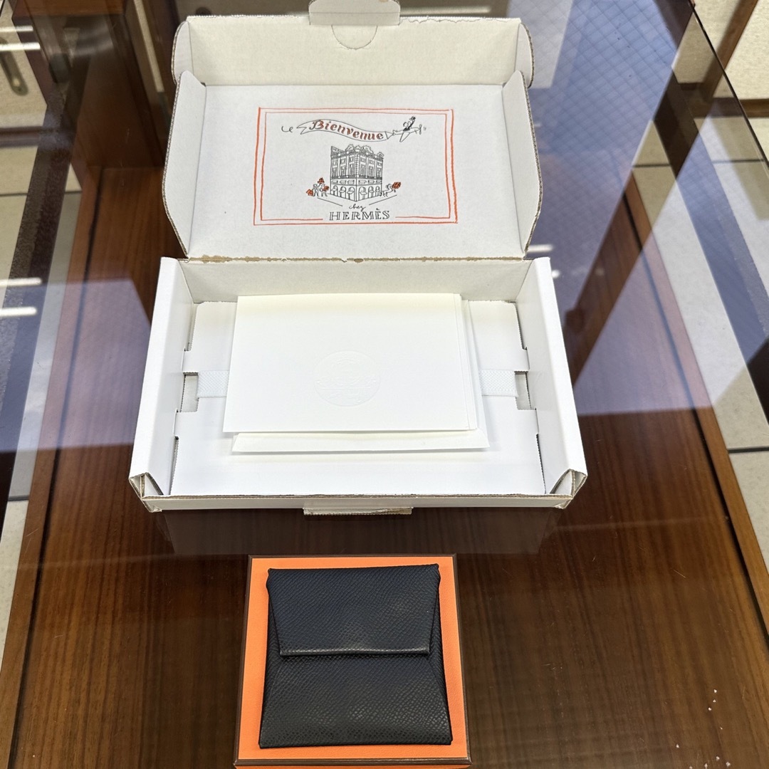 Hermes(エルメス)のエルメス バスティア ヴェルソ 財布 希少 パーソナルオーダー レディースのファッション小物(コインケース)の商品写真