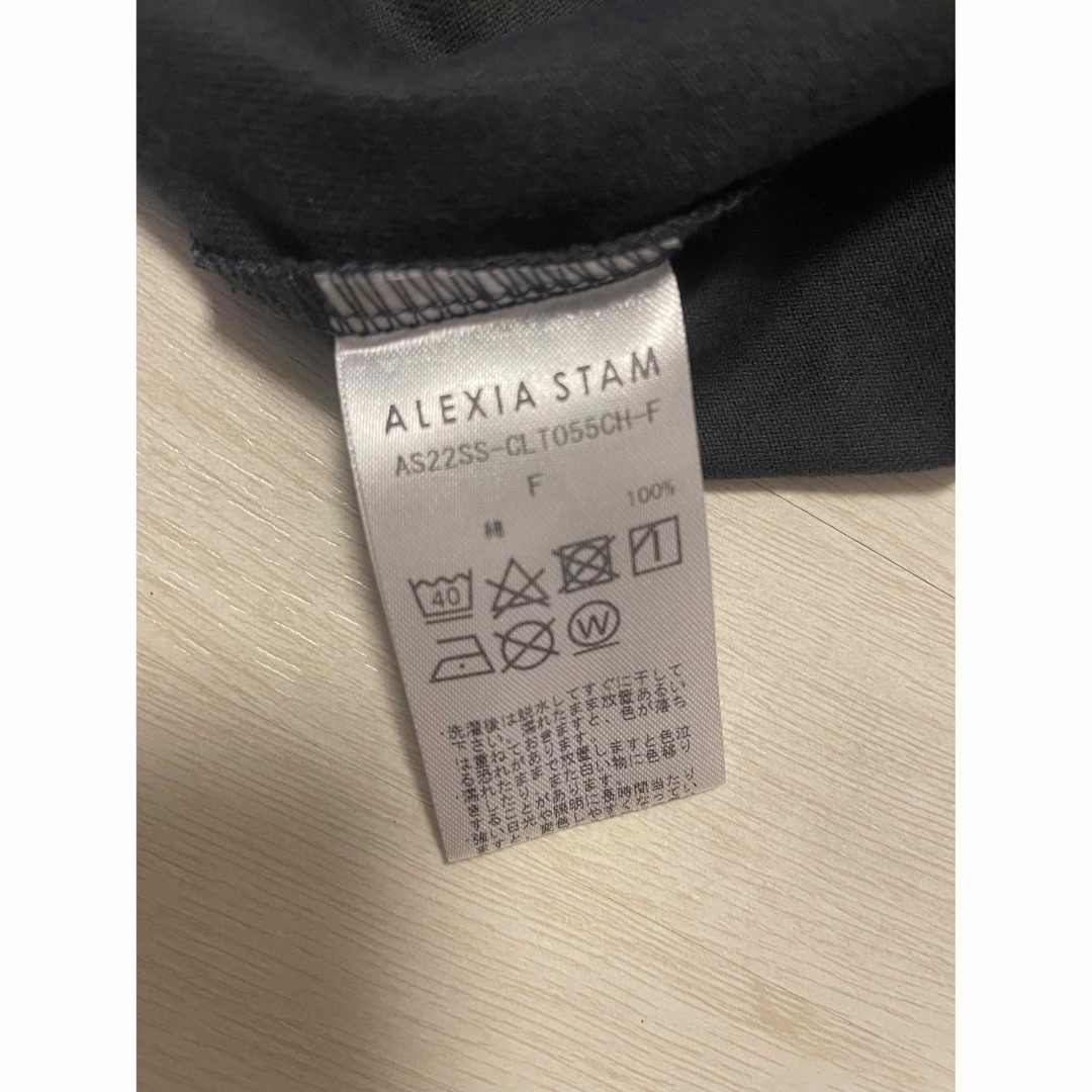 ALEXIA STAM(アリシアスタン)の新品・未使用　アリシアスタン・alexiastam Tシャツ レディースのトップス(Tシャツ(半袖/袖なし))の商品写真