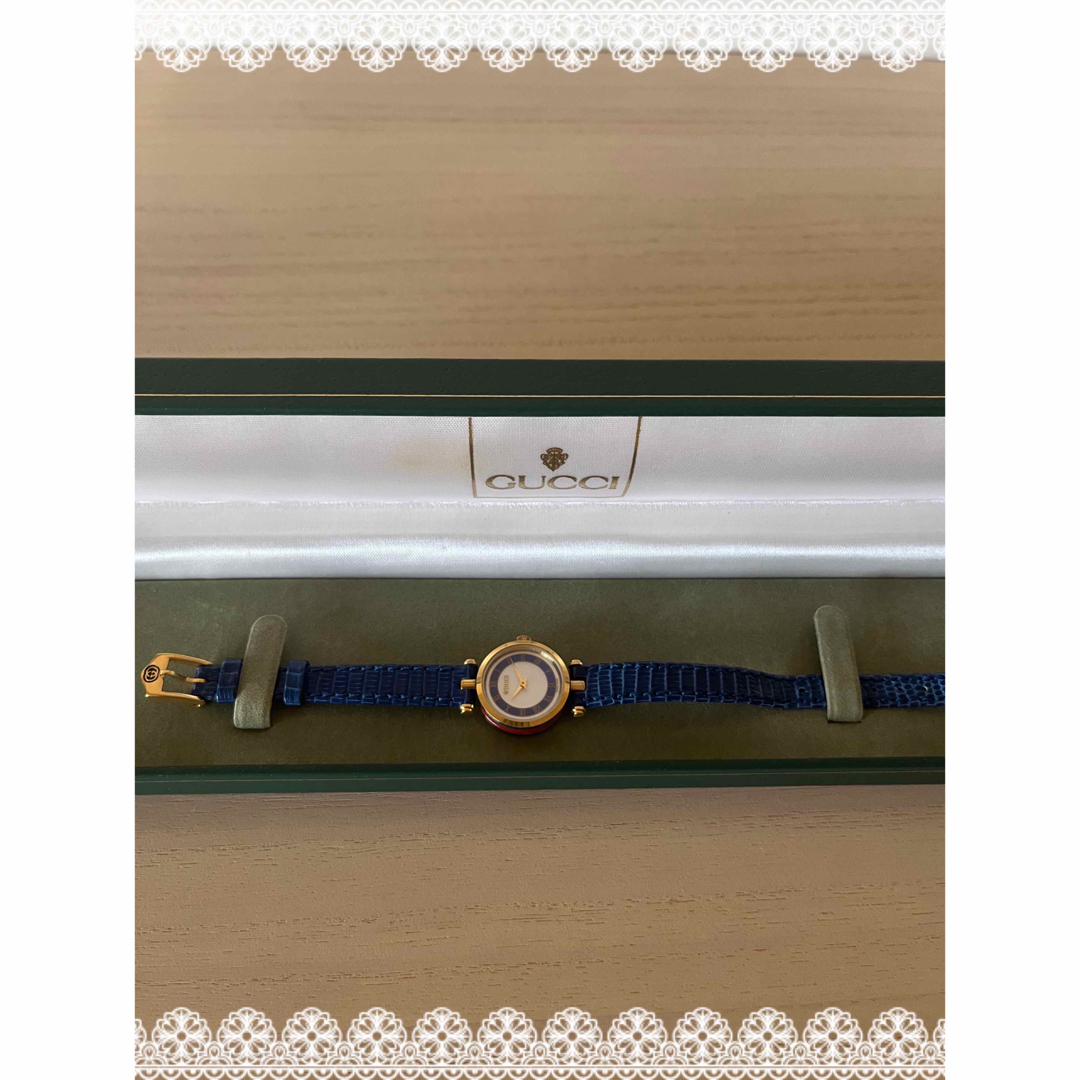 Gucci(グッチ)のGUCCI腕時計　オールドGUCCI シェリーラインレディース腕時計 レディースのファッション小物(腕時計)の商品写真