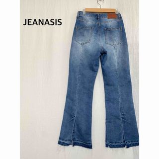 ジーナシス(JEANASIS)のJEANASIS ジーナシス　デニムパンツ　スリット入り(デニム/ジーンズ)