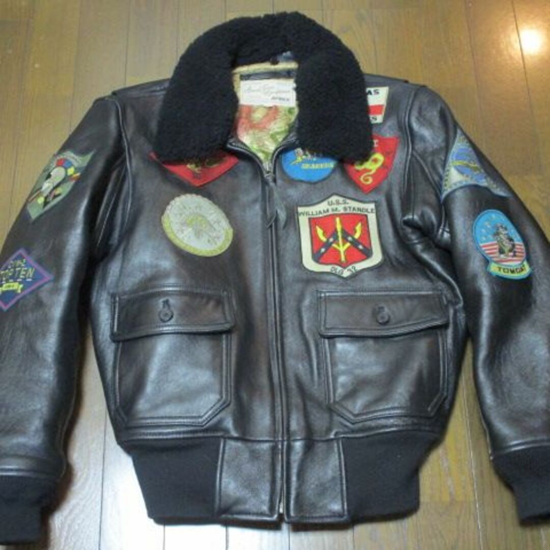 ☆美品☆AVIREX☆G1トップガン☆希少黒☆M☆TopGun☆トップガン ...