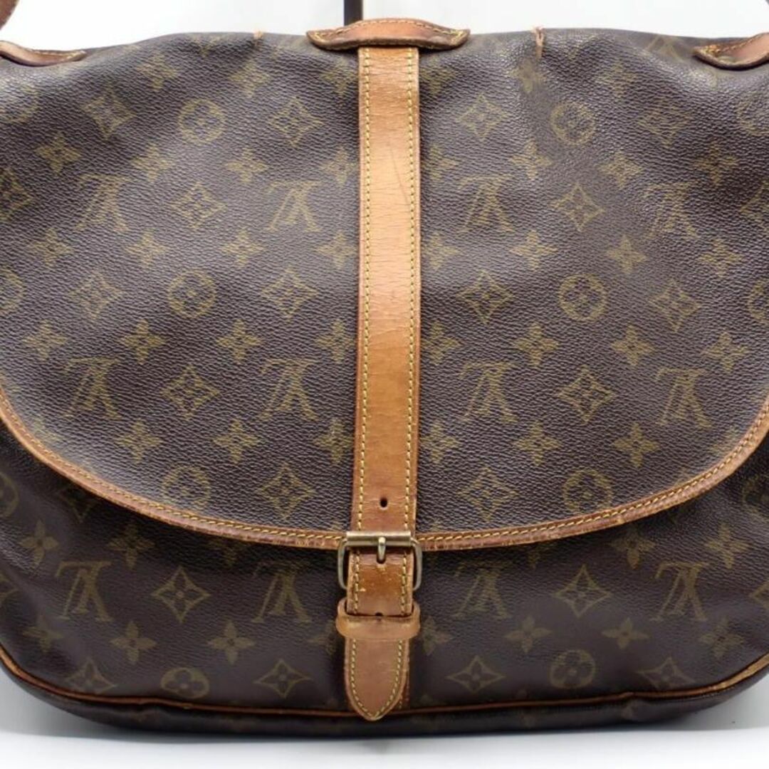 LOUIS VUITTON ソミュール35 モノグラム ハンドバッグ 1