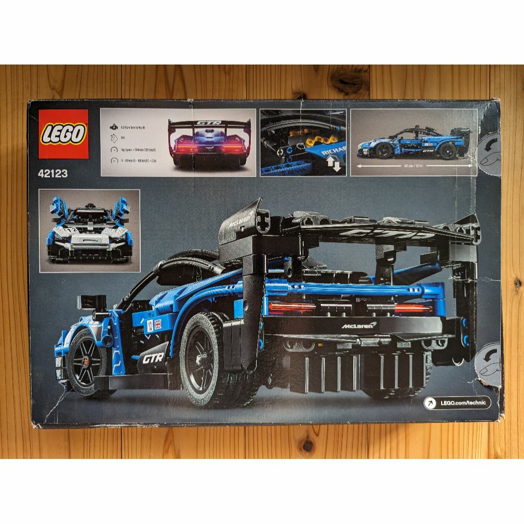 Lego(レゴ)のLEGO Technic McLaren Sena GTR (42123) エンタメ/ホビーのおもちゃ/ぬいぐるみ(模型/プラモデル)の商品写真
