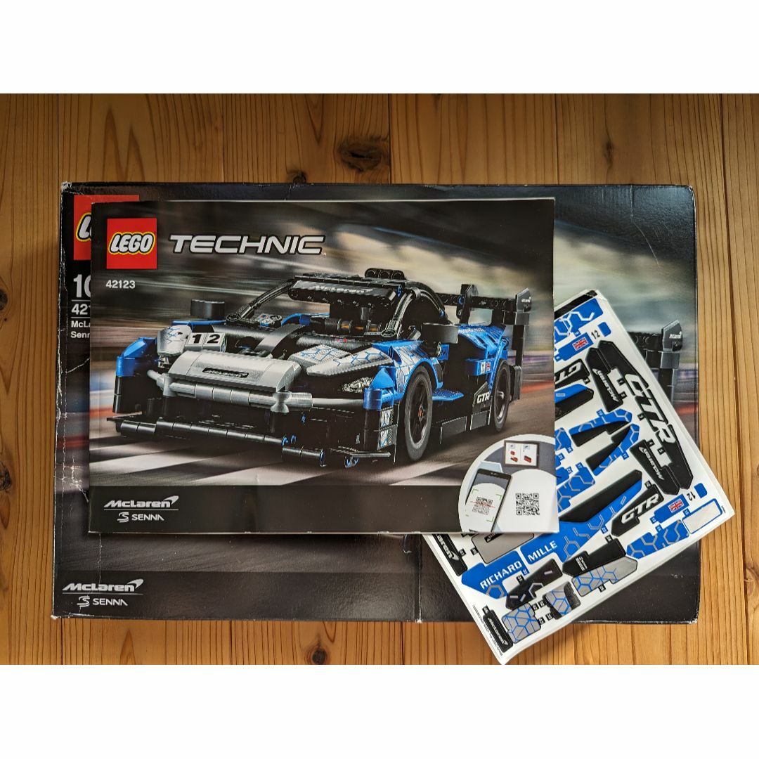 Lego(レゴ)のLEGO Technic McLaren Sena GTR (42123) エンタメ/ホビーのおもちゃ/ぬいぐるみ(模型/プラモデル)の商品写真