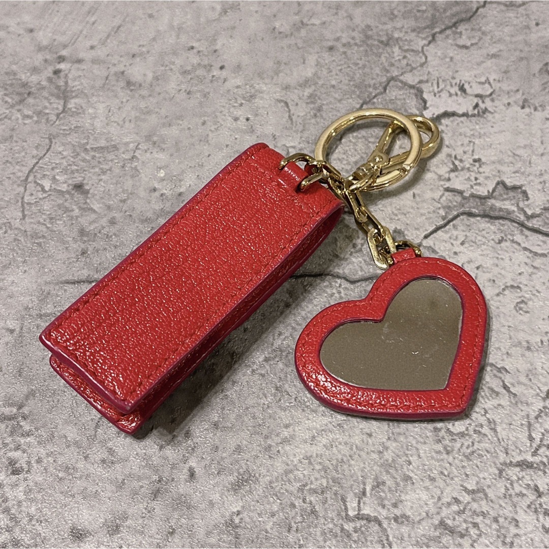 美品 MIU MIU ミュウミュウ マドラスラブ リップケース キーリング 美品 MIU MIU ミュウミュウ マドラスラブ リップケース キーリング