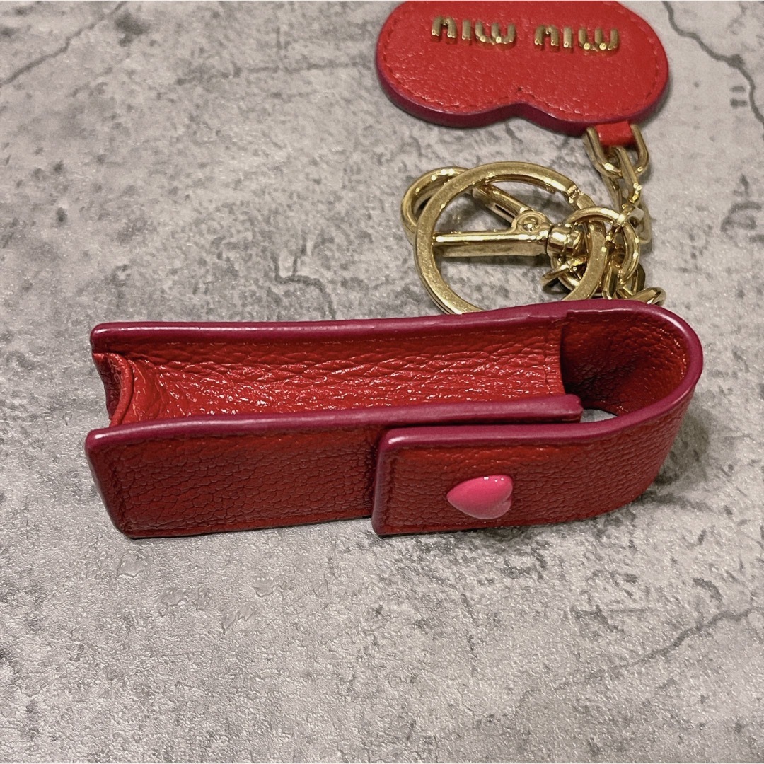 miumiu - 美品 MIU MIU ミュウミュウ マドラスラブ リップケース