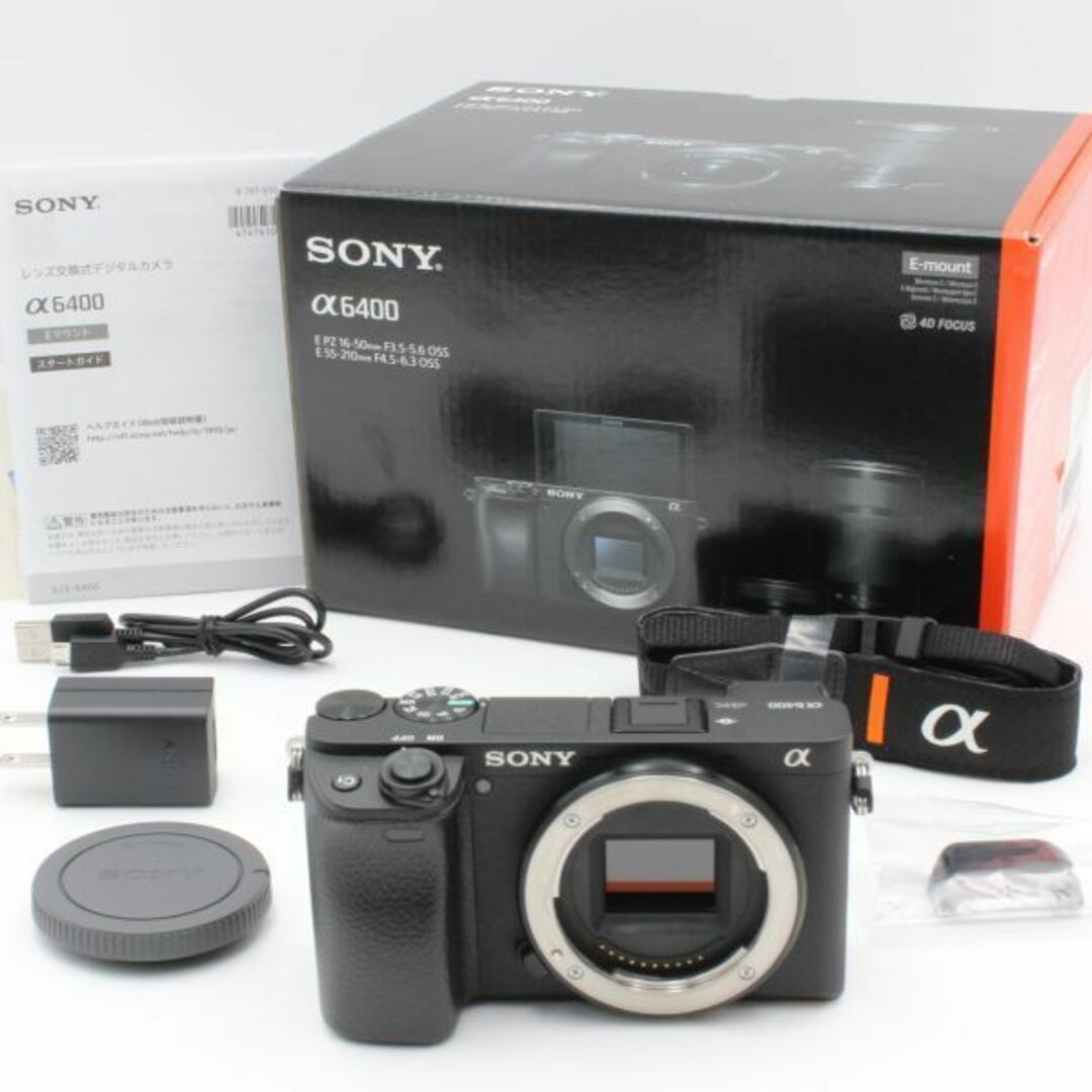 SONY - ショット数20382 【極美品】 SONY ソニー α6400 ボディの通販