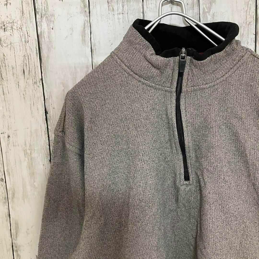 OLDNAVY ハーフジップ パーカー スウェット アウター フリース 古着男子 | フリマアプリ ラクマ
