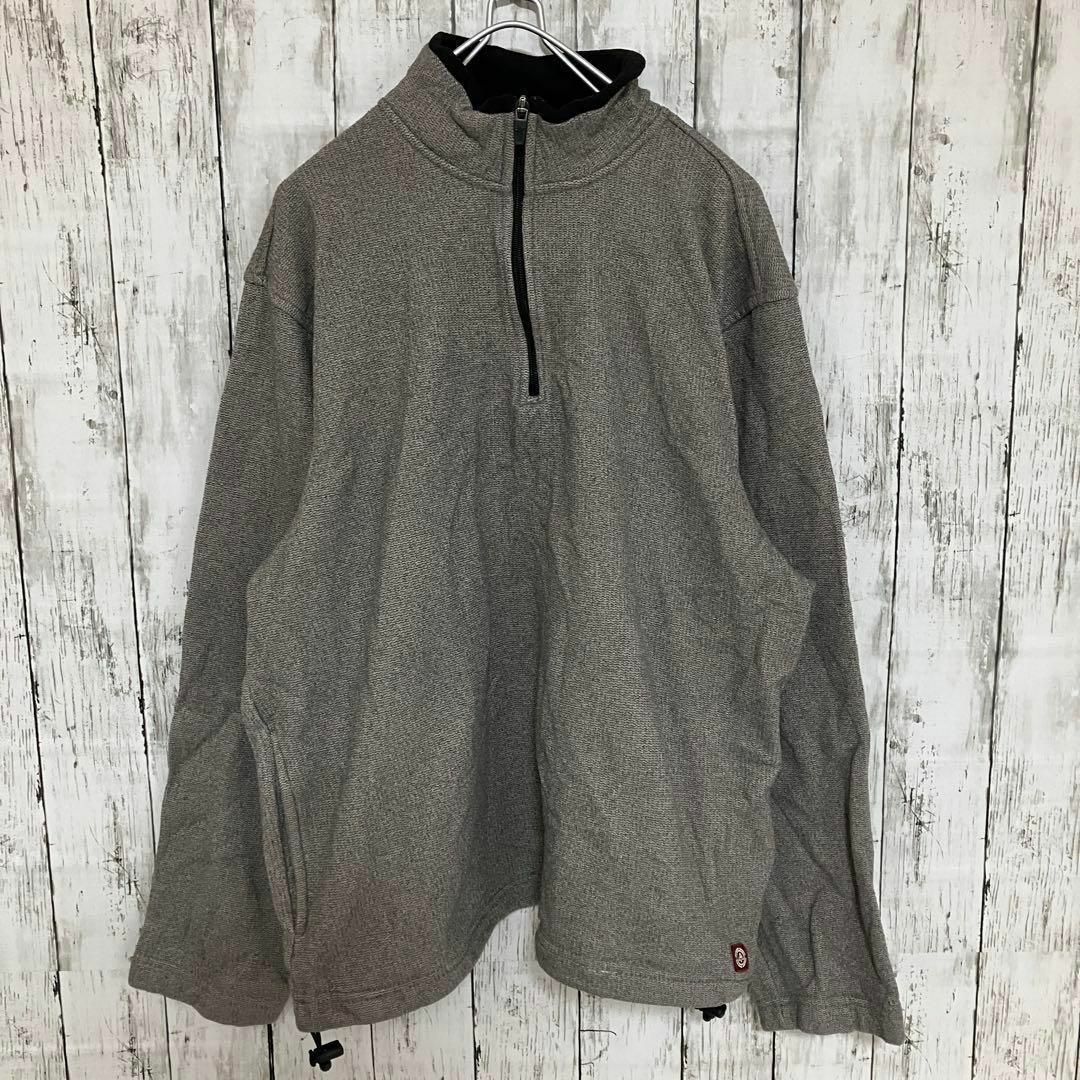 OLDNAVY ハーフジップ パーカー スウェット アウター フリース 古着男子