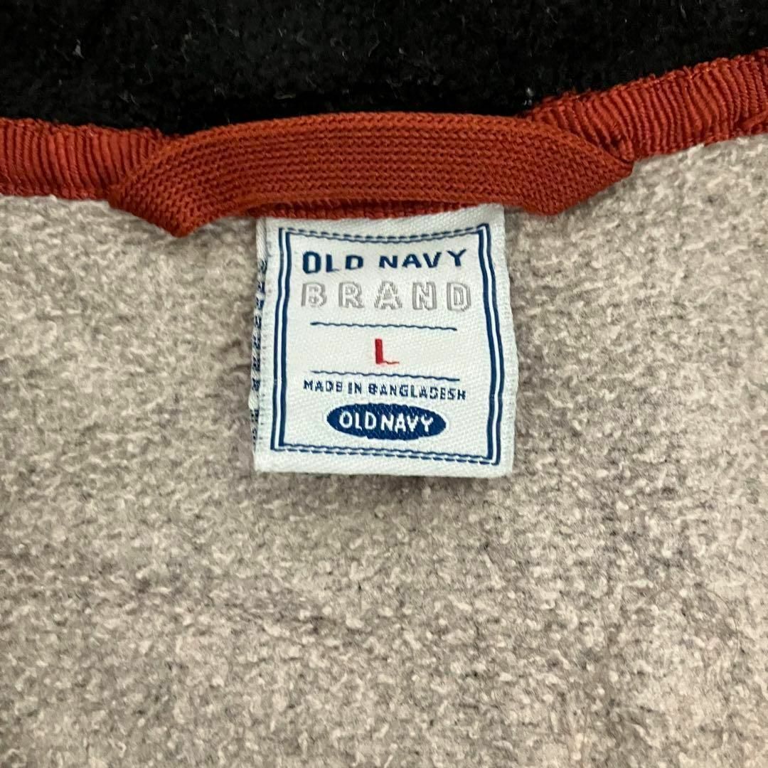 OLDNAVY ハーフジップ パーカー スウェット アウター フリース 古着男子