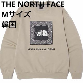 ノースフェイス(THE NORTH FACE) スウェット(メンズ)（ベージュ系）の 