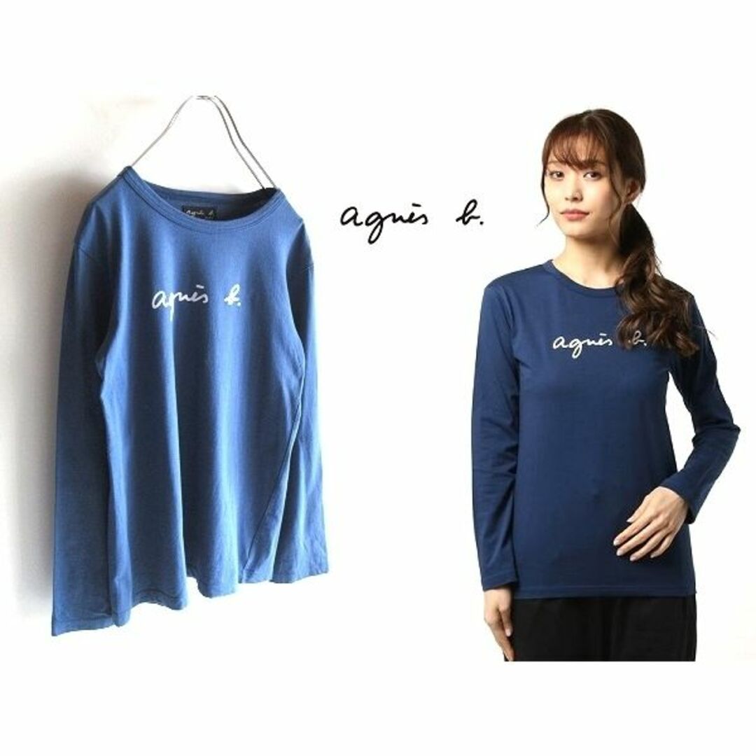 agnes b. - agnes b. S137 TS ロゴTシャツ カットソー T1 日本製の通販