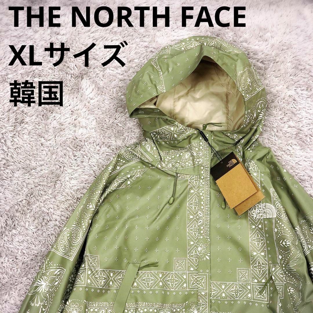 オンラインストア人気 韓国⭐THE NORTH FACE⭐新品 XL バンダナ柄