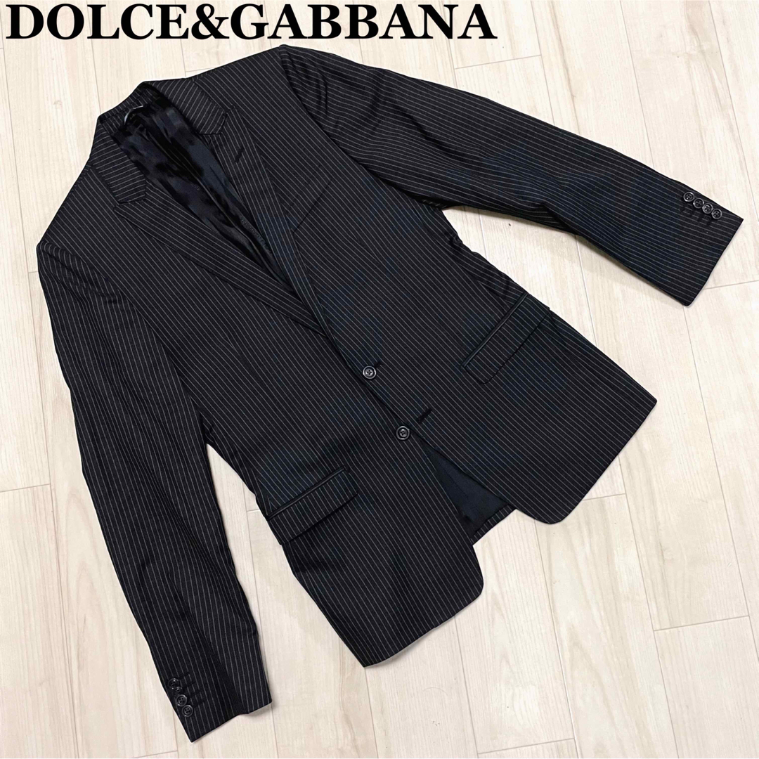DOLCE & GABBANA テーラードジャケット ブラック イタリア製 高級