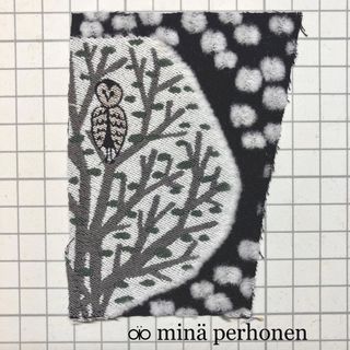 ミナペルホネン(mina perhonen)のミナペルホネン　mina perhonen ★ polo ふくろうモコモコ織♡(生地/糸)