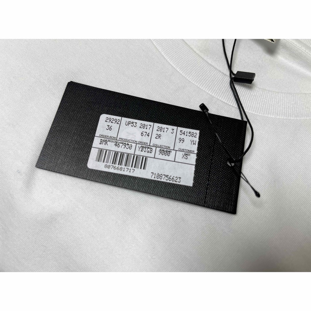 Saint Laurent(サンローラン)のSAINTLAURENT 17AW Tシャツ XS 無地 ホワイト サンローラン メンズのトップス(Tシャツ/カットソー(半袖/袖なし))の商品写真