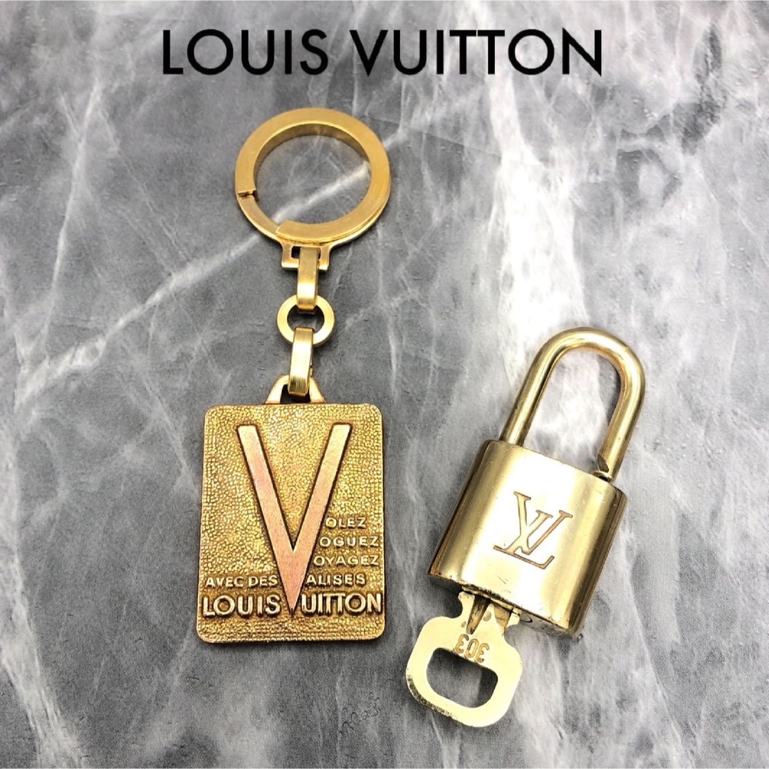 LOUIS VUITTON  ヴィンテージ キーホルダー キーリング　カデナファッション小物