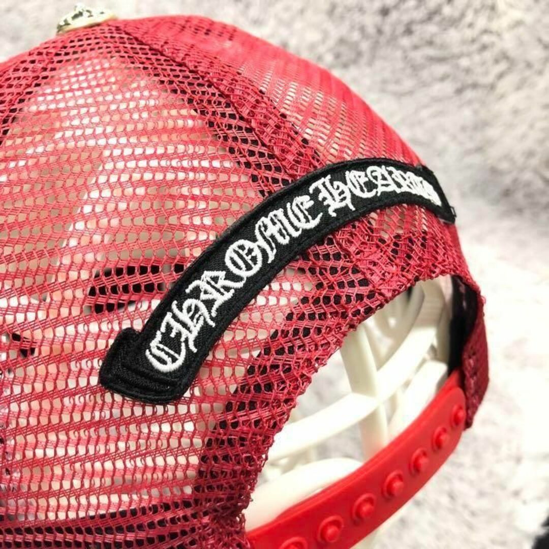 ⭐CHROME HEARTS⭐クロムハーツ⭐新品 メッシュキャップ 赤 レア