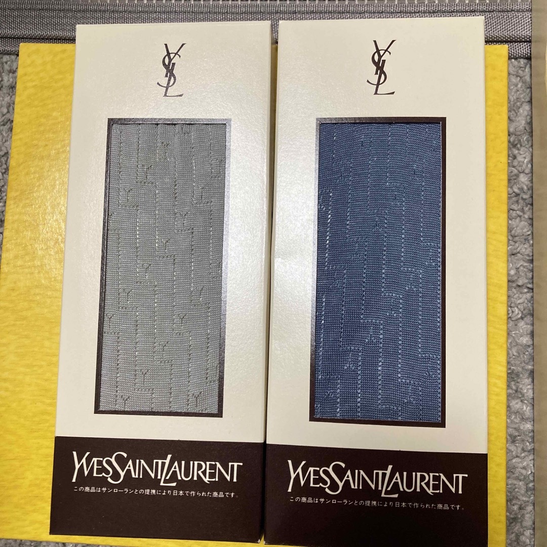 Yves Saint Laurent(イヴサンローラン)のYSL ソックス　2足 メンズのレッグウェア(ソックス)の商品写真