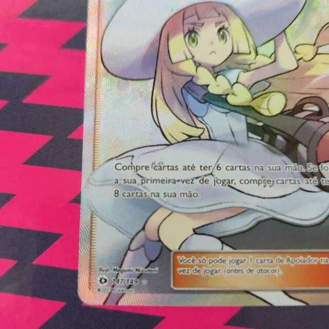 リーリエ  SR 帽子 ポルトガル語 海外 正規品 ポケモンカードゲーム 5