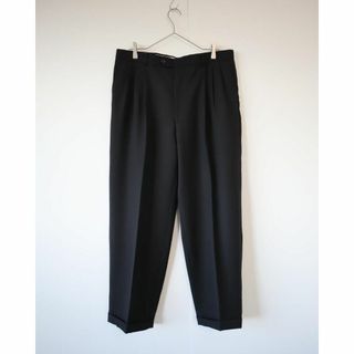 ART VINTAGE - 【vintage】ウール 3タック ワイドスラックス ダブル