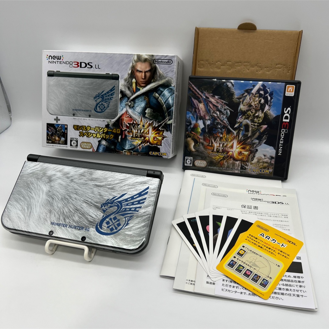 【ほぼ完品・液晶美品】Newニンテンドー3DSLL モンハン4G 本体 IPS | フリマアプリ ラクマ