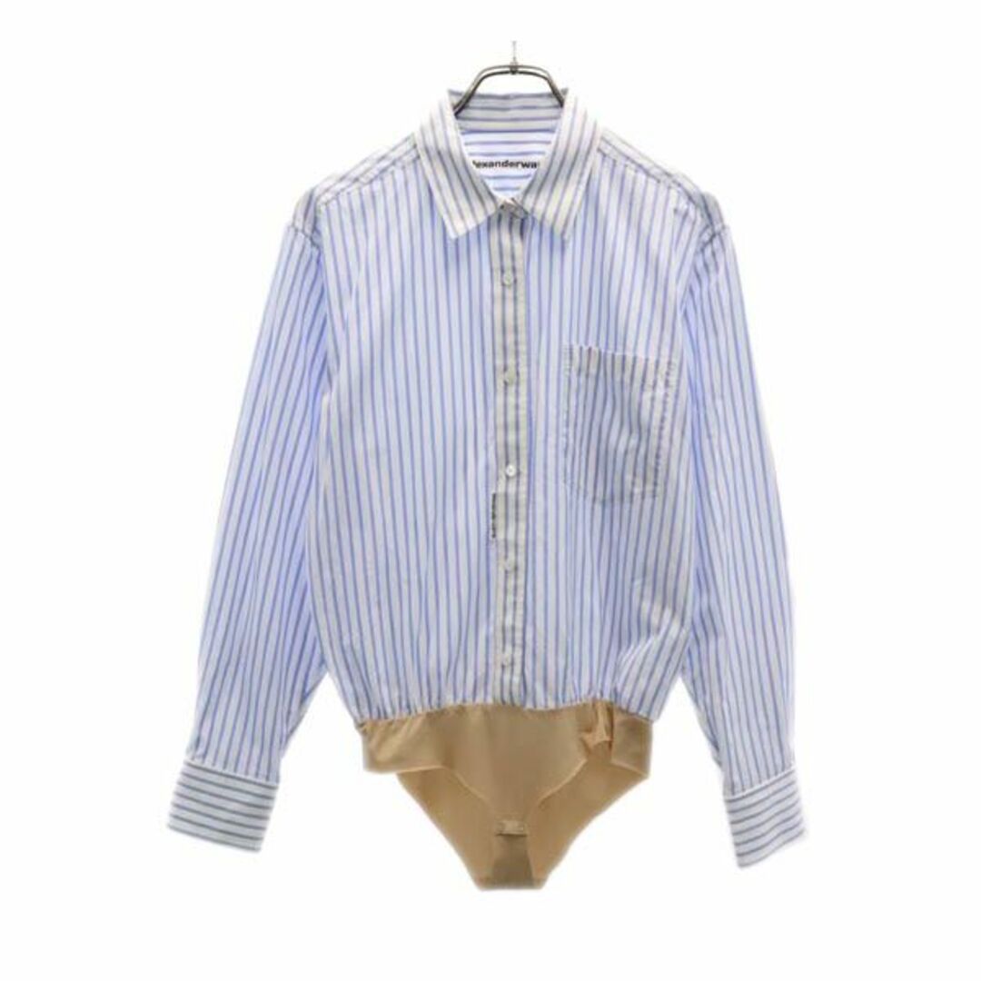Alexander Wang - アレキサンダーワン 股下スナップ ストライプ 長袖