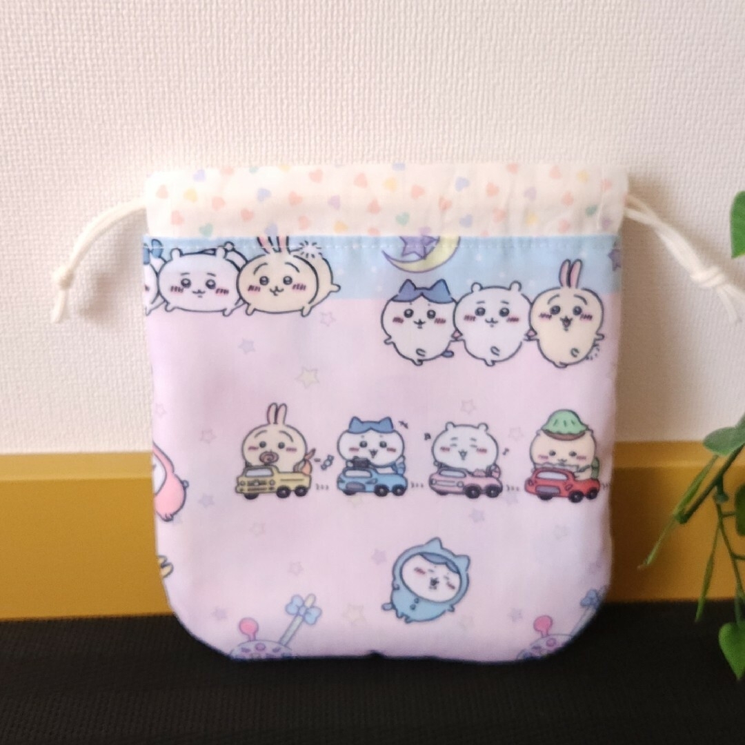 kooppy様おまとめ♡ころりん ミニ巾着　巾着　ハンドメイド ハンドメイドのキッズ/ベビー(外出用品)の商品写真