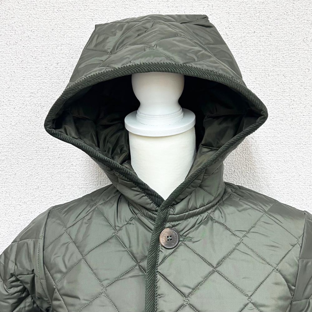 LAVENHAM(ラベンハム)の新品 ラベンハム BRUNDON WOMENS 20 カーキ 12サイズ レディースのジャケット/アウター(ロングコート)の商品写真