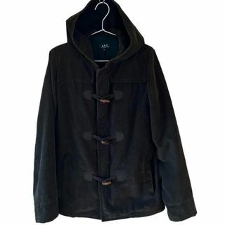 A.P.C - A.P.C. フランス製 ヘリンボーン ネップウール フーデット