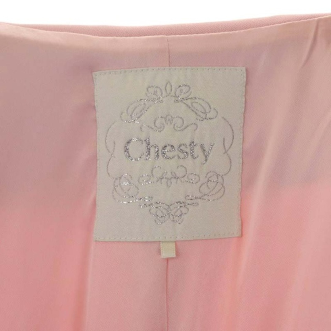 Chesty(チェスティ)のチェスティ フラワーコート スプリングコート ロング ビジュー装飾 レディースのジャケット/アウター(スプリングコート)の商品写真