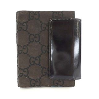 グッチ(Gucci)のグッチ GG 手帳カバー 黒 ブラック 031-3314-0916 ■OS(その他)