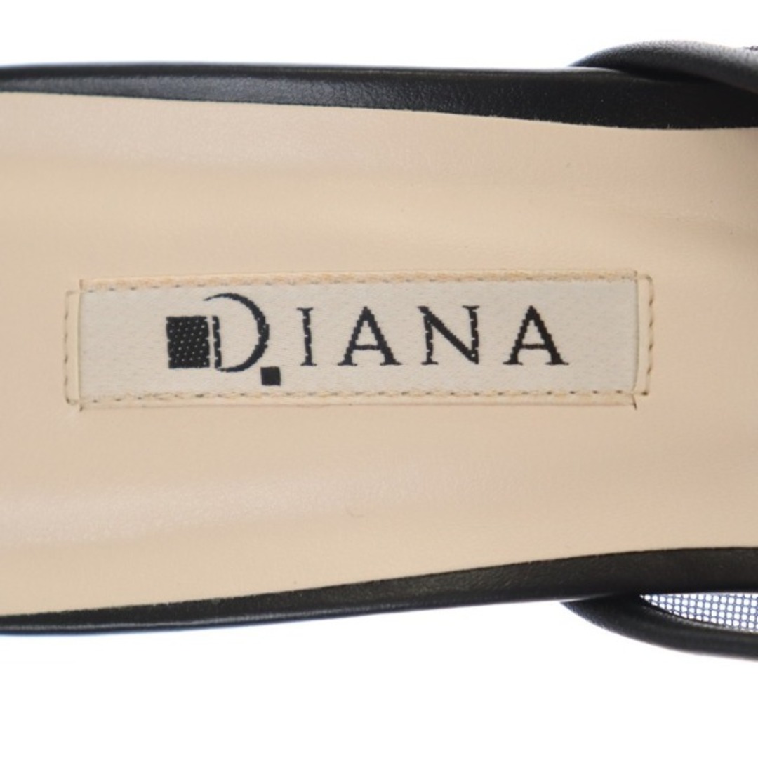 DIANA - ダイアナ トゥクローズミュール サンダル ヒール ポインテッド