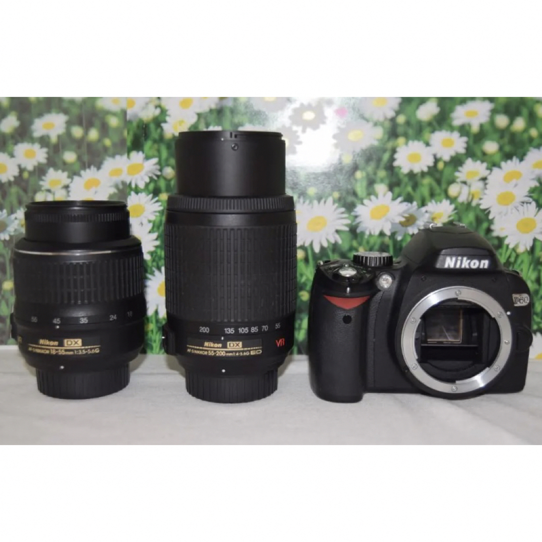 ★美品　NIKON D60　一眼レフセット