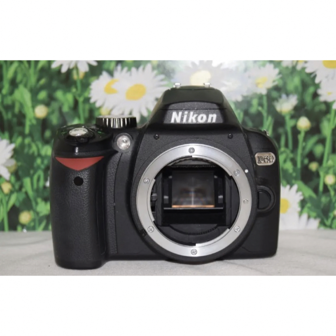 ❤初心者向け美品セット❤Nikon ニコン D60 一眼レフカメラ ダブルレンズ