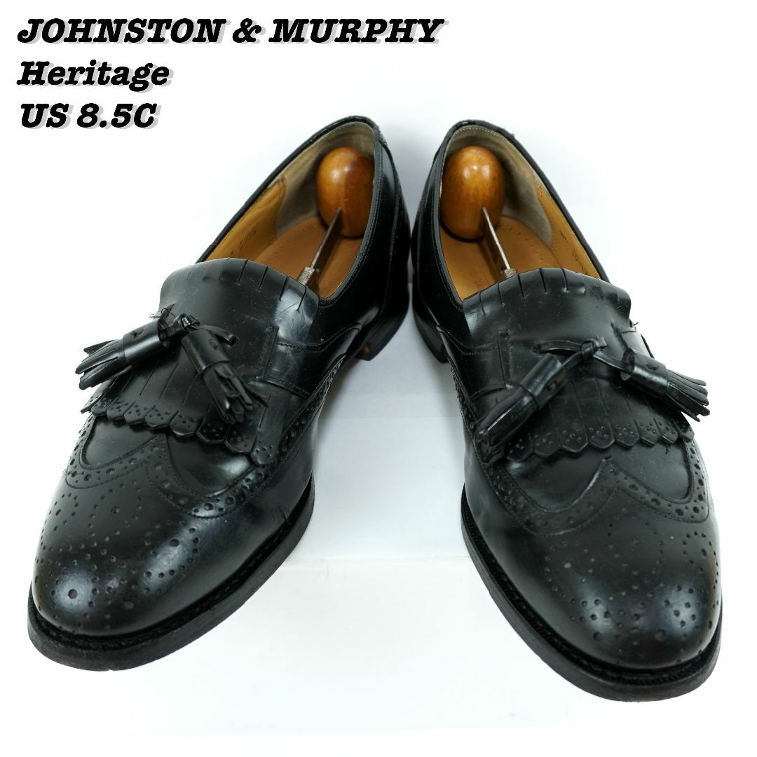 JOHNSTON & MURPHY TASSEL LOAFER US8.5C