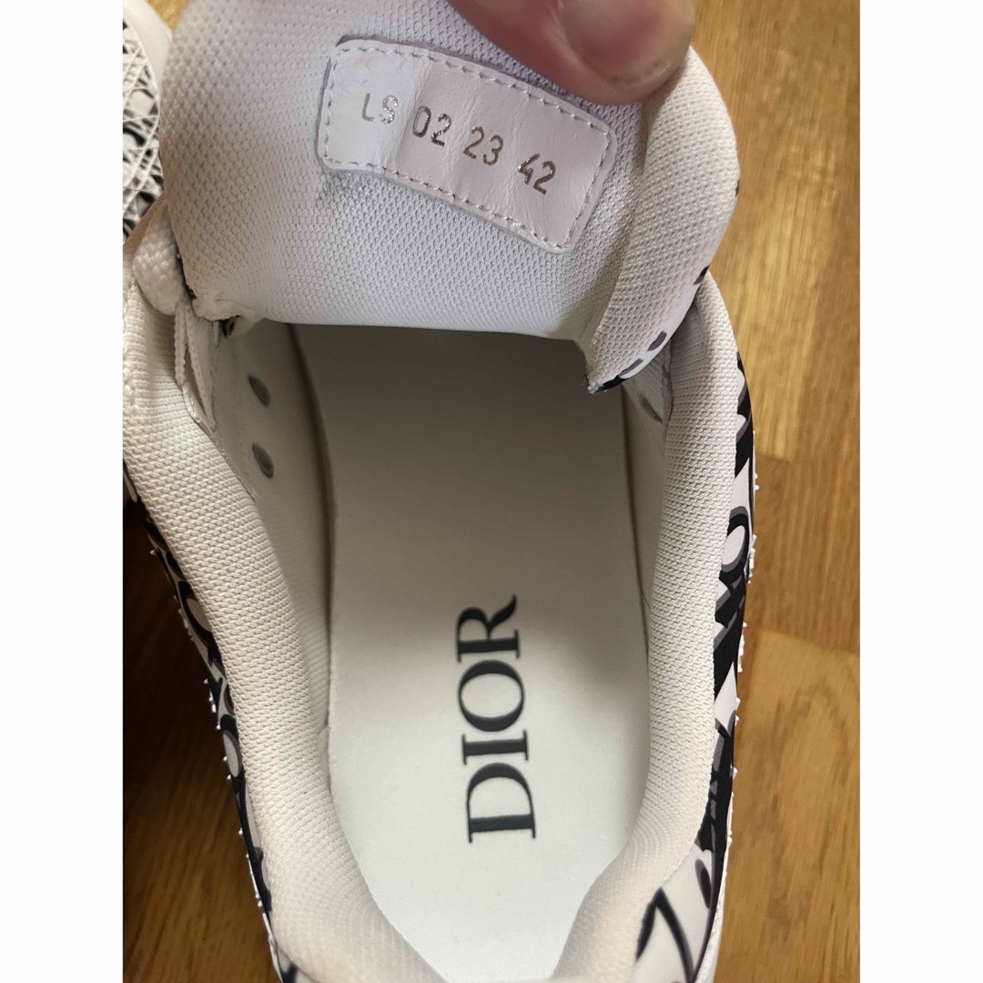 Dior(ディオール)の美品Dior  ディオール　スニーカー　カナージュ　オブリーク　42 メンズの靴/シューズ(スニーカー)の商品写真