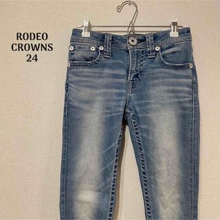 ロデオクラウンズ(RODEO CROWNS)のRODEO CROWNS アンクルスキニーパンツ 24インチ(デニム/ジーンズ)