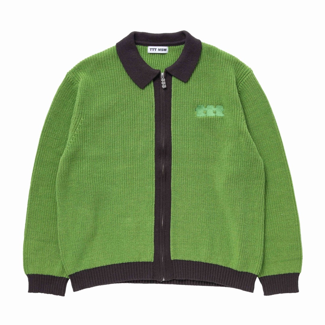 カーディガンTTT MSW23AW New standard zip up cardigan