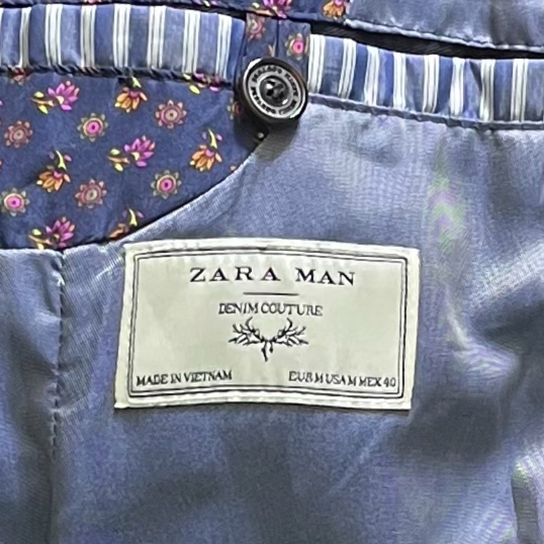 ZARA(ESP)ビンテージコットンピーコート