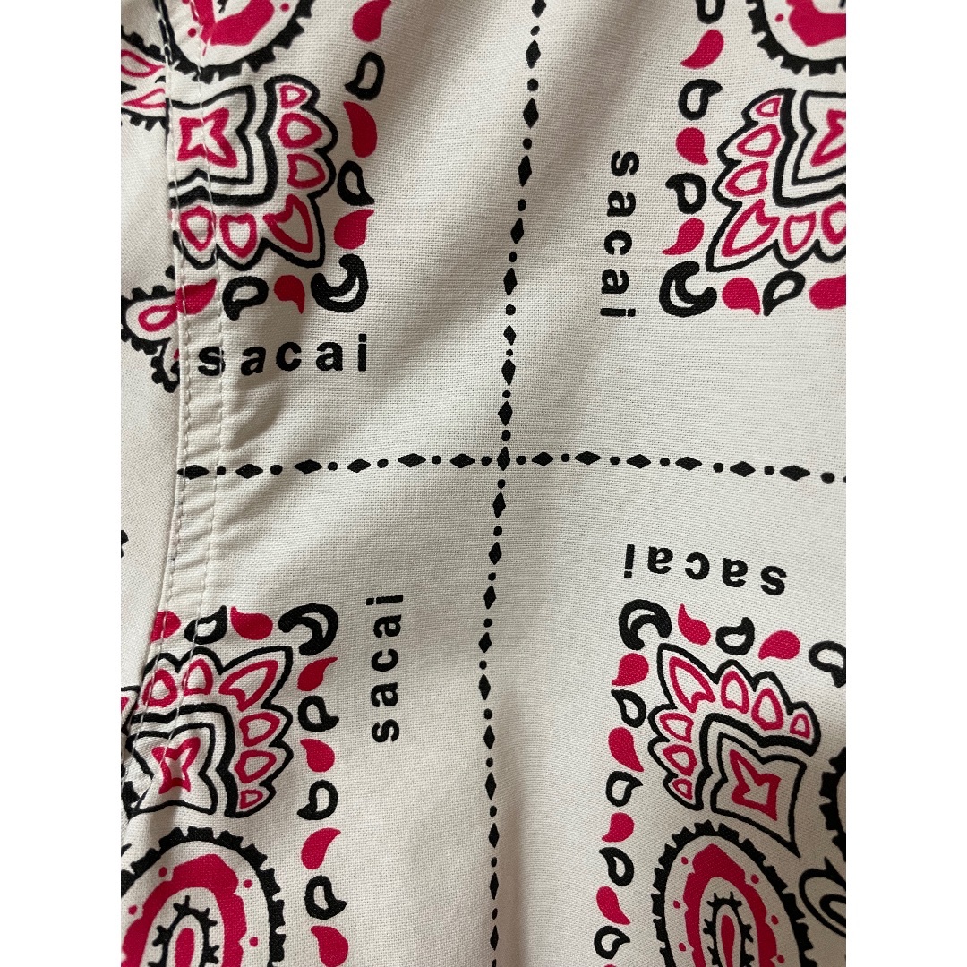 sacai   sacai SS バンダナプリントトップスの通販 by Ｎ's shop