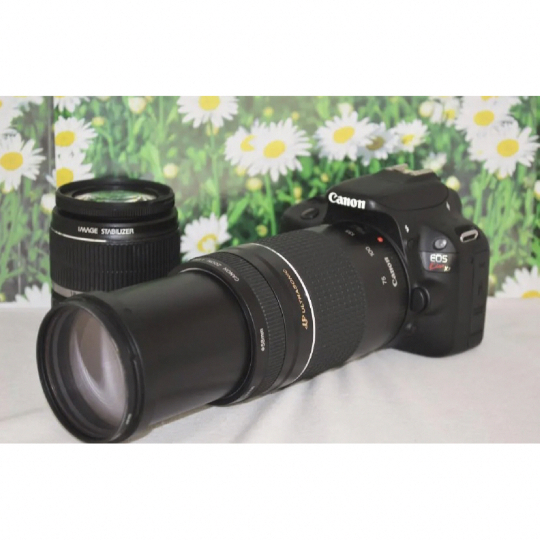 Canon - ❤️ダブルレンズ❤️スマホ転送❤️Canon kiss x7❤️小型 ...