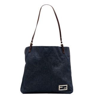 フェンディ(FENDI)のフェンディ デニム トートバッグ ショルダーバッグ 26633 キャンバス レディース FENDI 【1-0115850】(ショルダーバッグ)