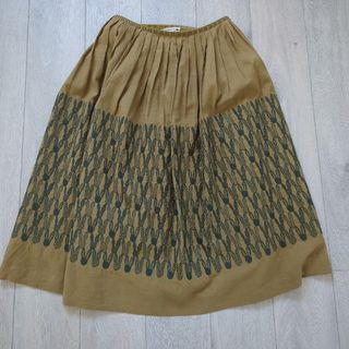 ミナペルホネン ひざ丈スカート(リネン)の通販 64点 | mina perhonen