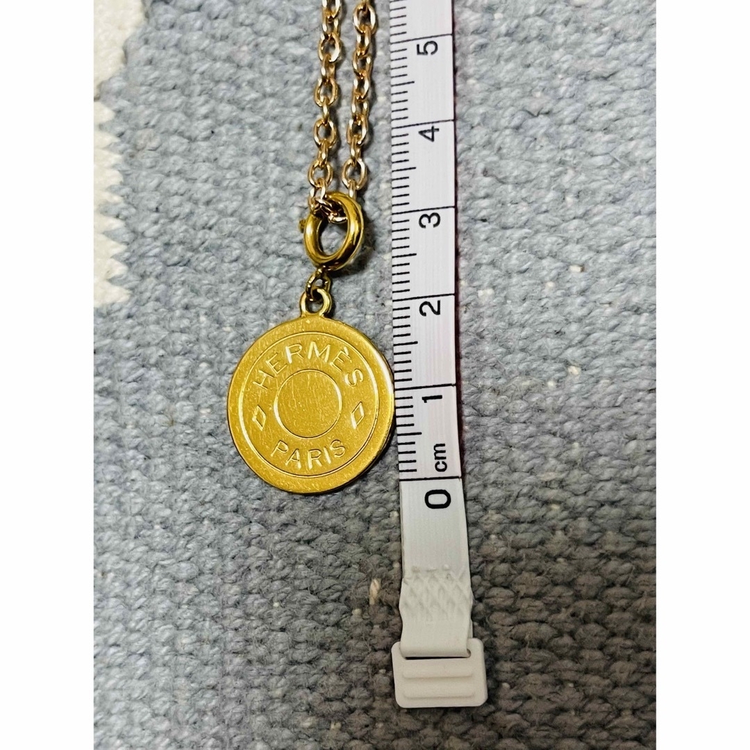 美品 エルメス チャーム ペンダントトップとしても◎(チェーンはおまけ) セリエ 美品 エルメス チャーム ペンダントトップとしても◎(チェーンはおまけ) セリエ