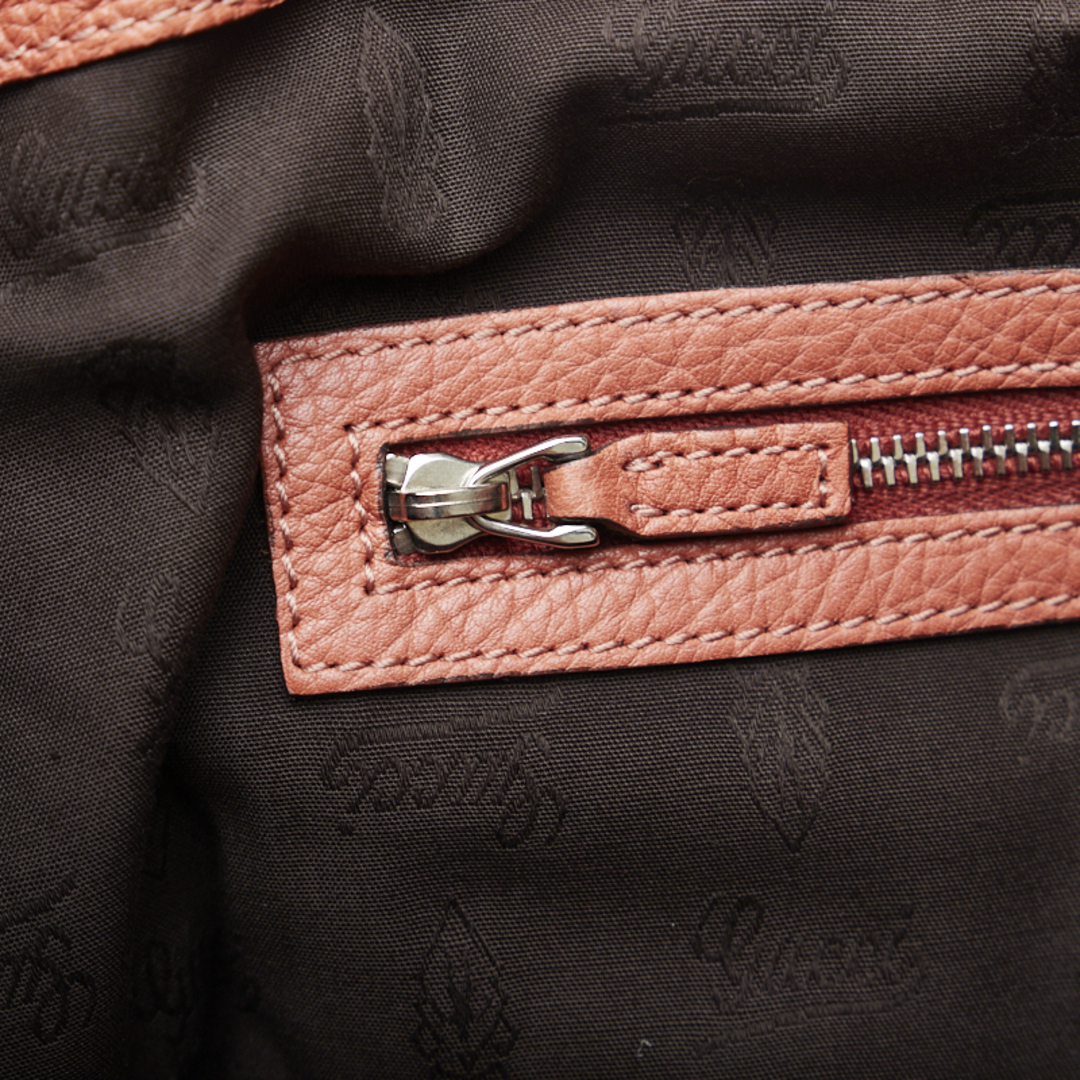 Gucci - グッチ バンブー 編み込みハンドル シルバー金具 ハンドバッグ