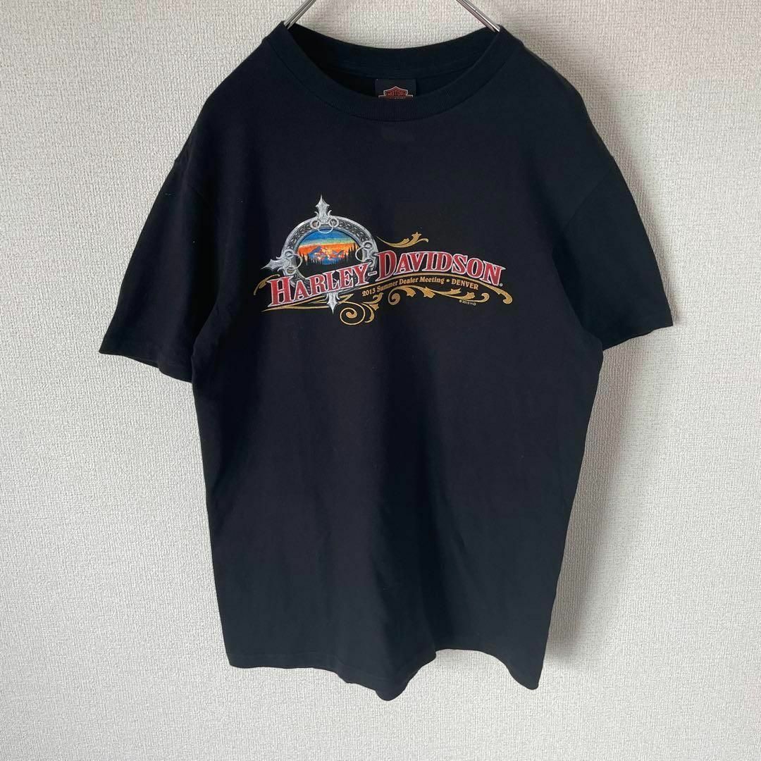 Harley Davidson - 【両面プリントロゴ】HARLEY-DAVIDSON古着