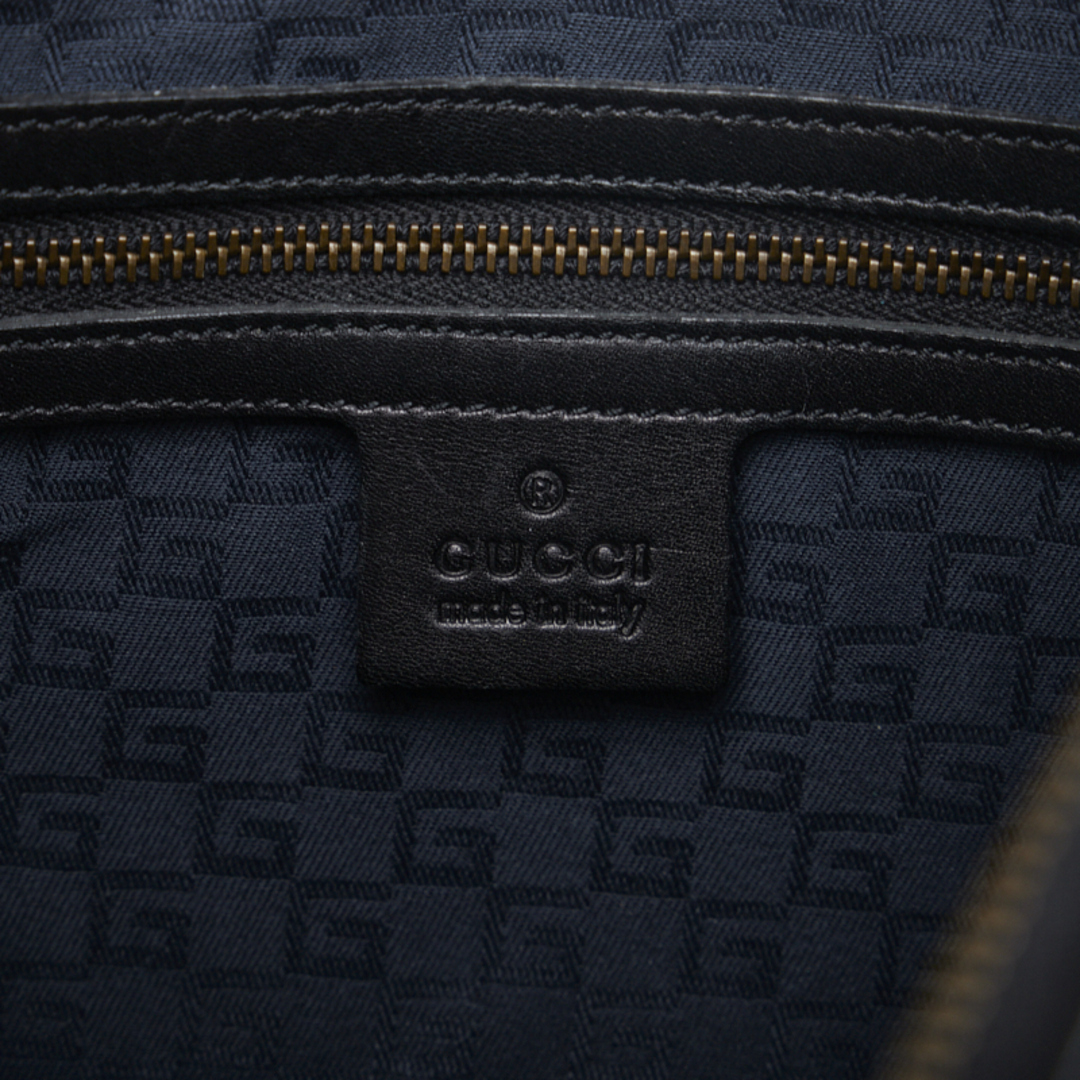 Gucci - グッチ 編み込みハンドル ワンショルダーバッグ 106292 レザー