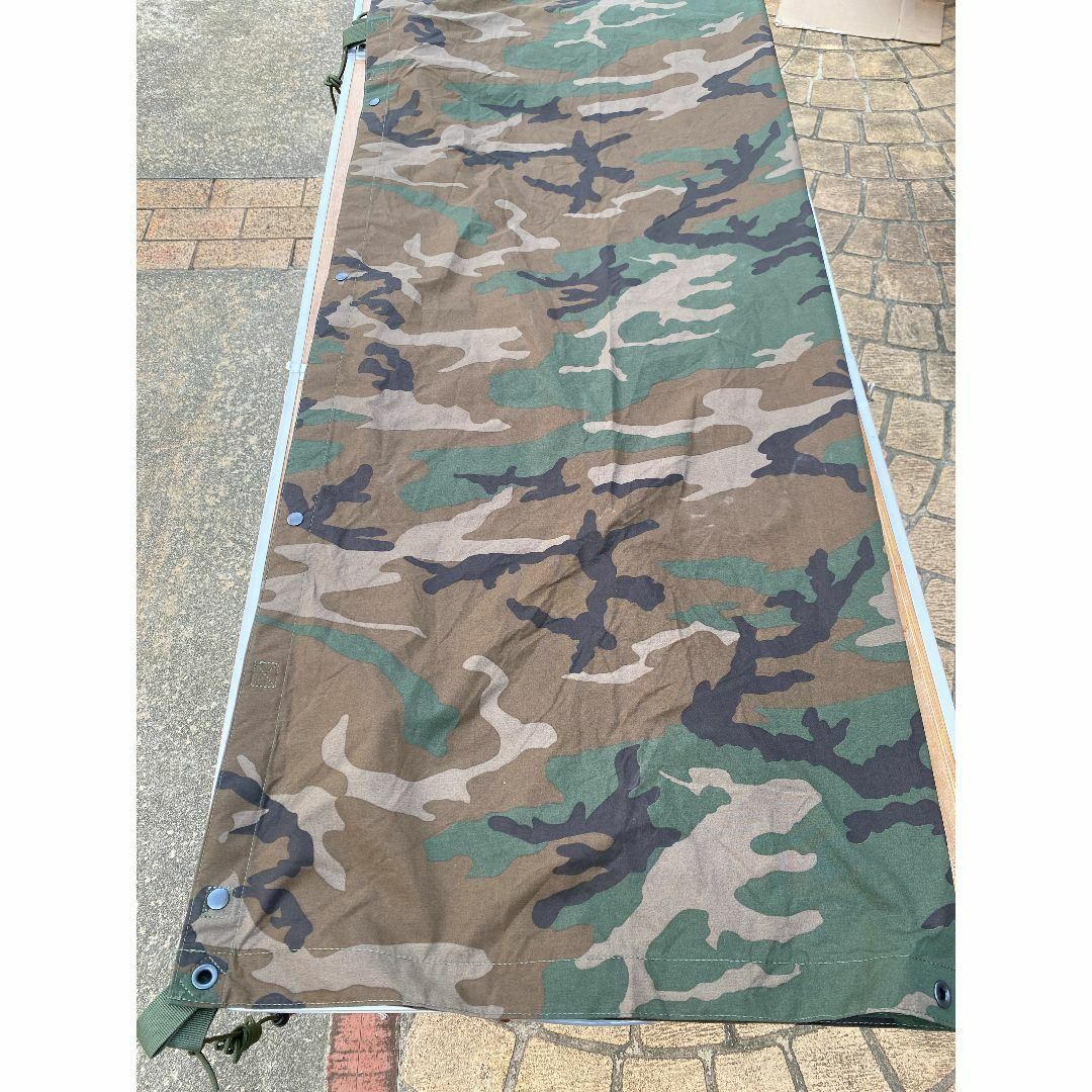 日本買い ☆ オランダ軍 放出品 タープ 防水 Woodland 250 x 220