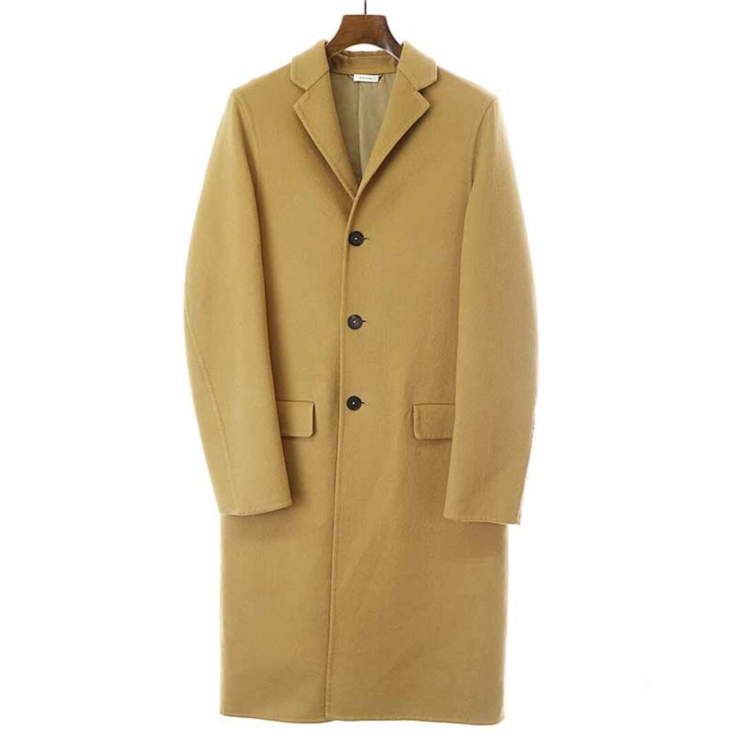 JIL SANDER】ジルサンダー カシミヤ ウールチェスターコート-